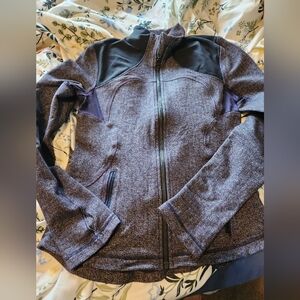 lululemon athletica Purple and Black Sweater